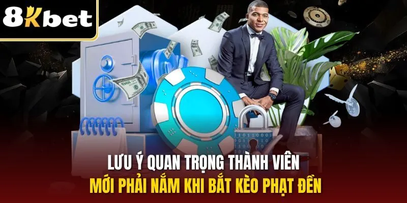 Kèo Phạt Đền| Hình Thức Cược Phụ Bóng Đá Hấp Dẫn Tại 8KBET 3 Lưu ý quan trọng thành viên mới phải nắm khi bắt kèo phạt đền